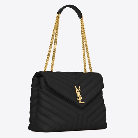 Extremely Rare!! YSL Saint Laurent LOULOU MEDIUM BAG MATELASSÉ Y GRAINED LEATHER - Picture 4 of 17